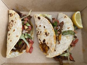 Carnitas tacos   at Chef Reina in Brisbane