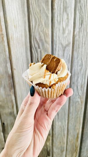 Vegan Biscoff Cupcake  at Chef Reina in Brisbane
