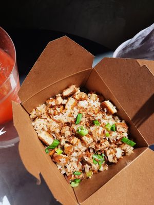 Fried Rice with Chicken at Chef Reina in Brisbane