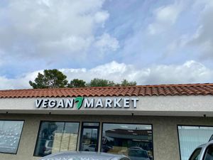 Front at Urthly Vegan Market in Garden Grove