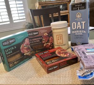 Found yummy stuff for sandwich making and Just Mayo at Urthly Vegan Market in Garden Grove