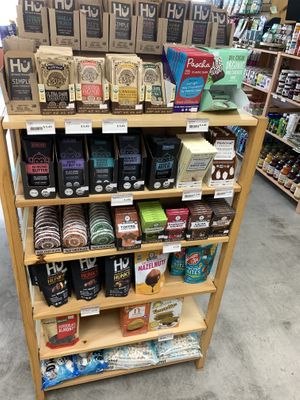 Chocolate bars  at Urthly Vegan Market in Garden Grove