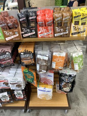 Vegan jerky 1 at Urthly Vegan Market in Garden Grove