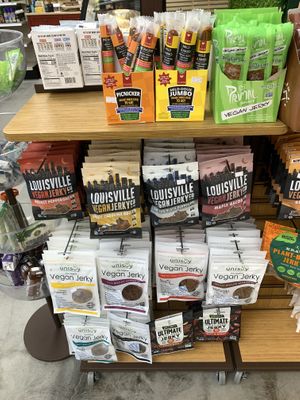 Vegan jerky 2 at Urthly Vegan Market in Garden Grove