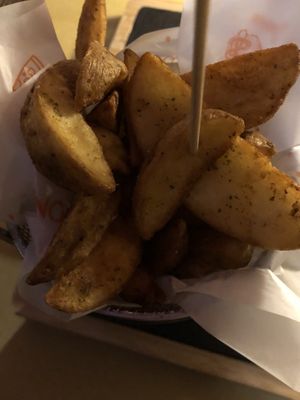 Potato wedges  at Niu' in Tavagnacco