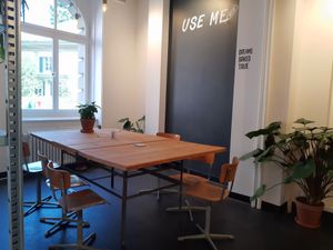 Indoor seating at Bakery Bakery - Länggasse in Bern