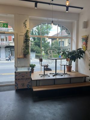 The cafe  at Bakery Bakery - Länggasse in Bern