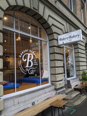 outside at Bakery Bakery - Länggasse in Bern