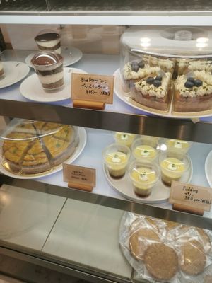 More display at Marbre Vegan in Tokyo