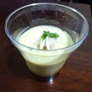 Puding at Marbre Vegan in Tokyo
