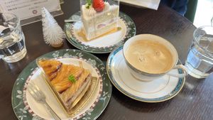   at Marbre Vegan in Tokyo