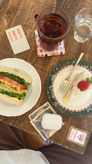   at Marbre Vegan in Tokyo