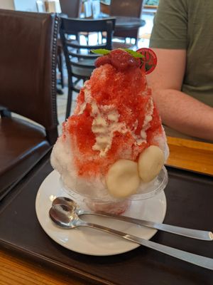 Kakigori 🍧 at Marbre Vegan in Tokyo