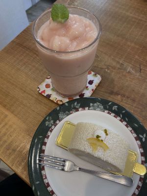   at Marbre Vegan in Tokyo