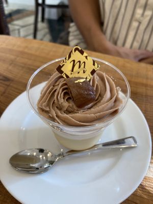   at Marbre Vegan in Tokyo