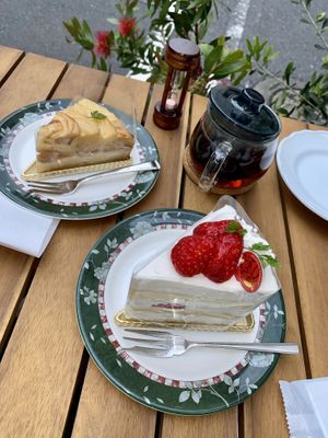   at Marbre Vegan in Tokyo