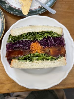   at Marbre Vegan in Tokyo