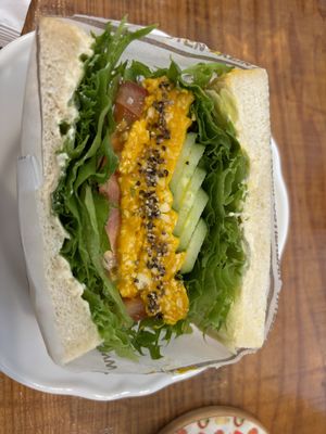   at Marbre Vegan in Tokyo