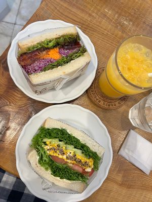   at Marbre Vegan in Tokyo