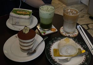   at Marbre Vegan in Tokyo