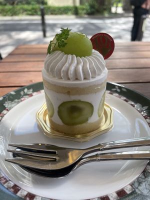   at Marbre Vegan in Tokyo