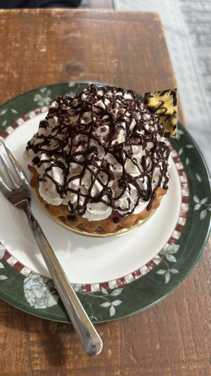 Banana cream pie wow!  at Marbre Vegan in Tokyo