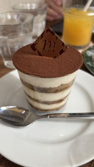 The most incredible tiramisu   at Marbre Vegan in Tokyo