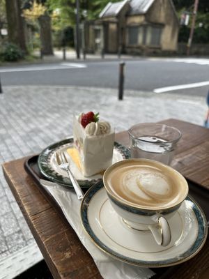   at Marbre Vegan in Tokyo