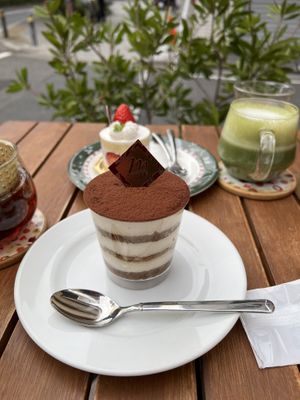   at Marbre Vegan in Tokyo