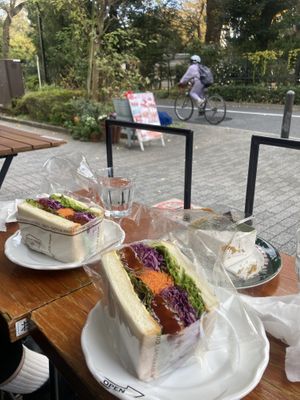   at Marbre Vegan in Tokyo