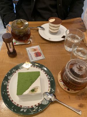   at Marbre Vegan in Tokyo