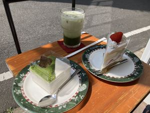   at Marbre Vegan in Tokyo