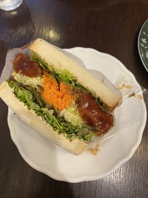Daily veg sandwhich  at Marbre Vegan in Tokyo