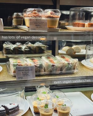   at Marbre Vegan in Tokyo