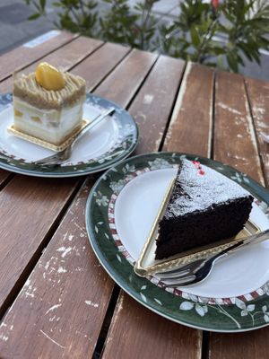   at Marbre Vegan in Tokyo