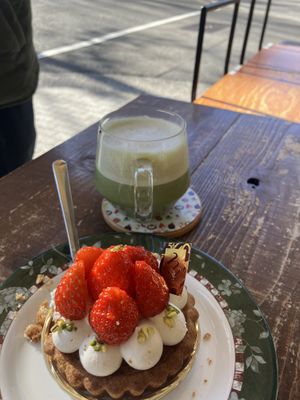   at Marbre Vegan in Tokyo