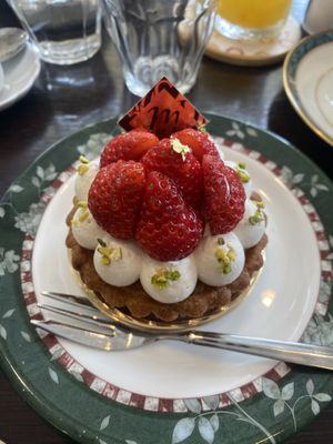   at Marbre Vegan in Tokyo