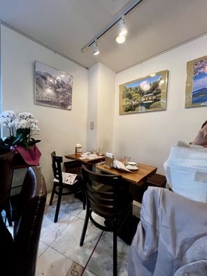 Inside part two  at Marbre Vegan in Tokyo