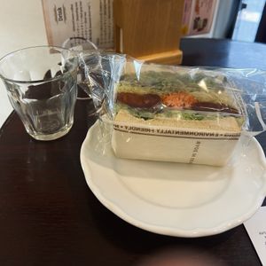 Grab n go sandwich   at Marbre Vegan in Tokyo
