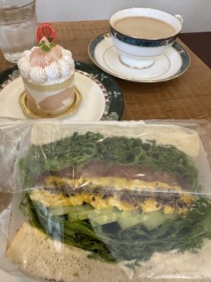   at Marbre Vegan in Tokyo