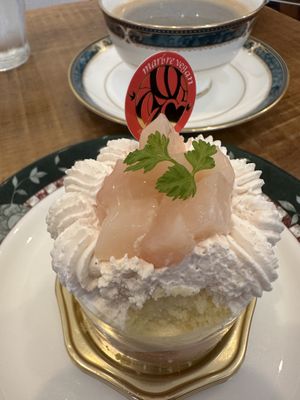   at Marbre Vegan in Tokyo
