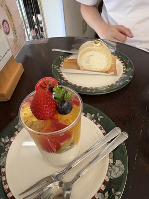   at Marbre Vegan in Tokyo