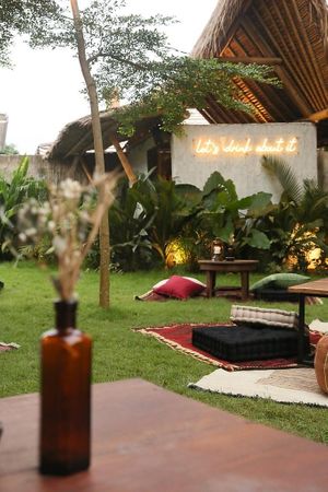 Outside at Chela in Pecatu