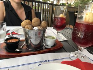 Canarias potatoes  at Alfonso in Tenerife