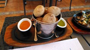 Papas arrugadas at Alfonso in Tenerife