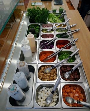 Bar at Canary Poké in Tenerife