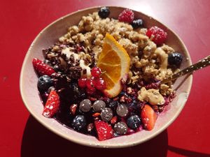 Blueberry Bowl at The Brother Mill in Munich