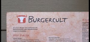 Burgercult at Currycult in Muenster