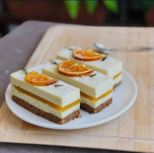 Orange cake - gluten & sugar free at Paradise Food in Skopje