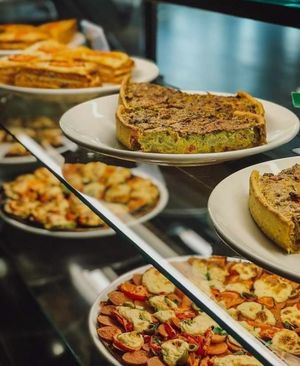 Some salty stuff at Paradise Food in Skopje